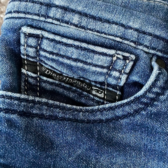 DIESEL Toddler Blue denim Jeans 24m - Picture 2 of 4